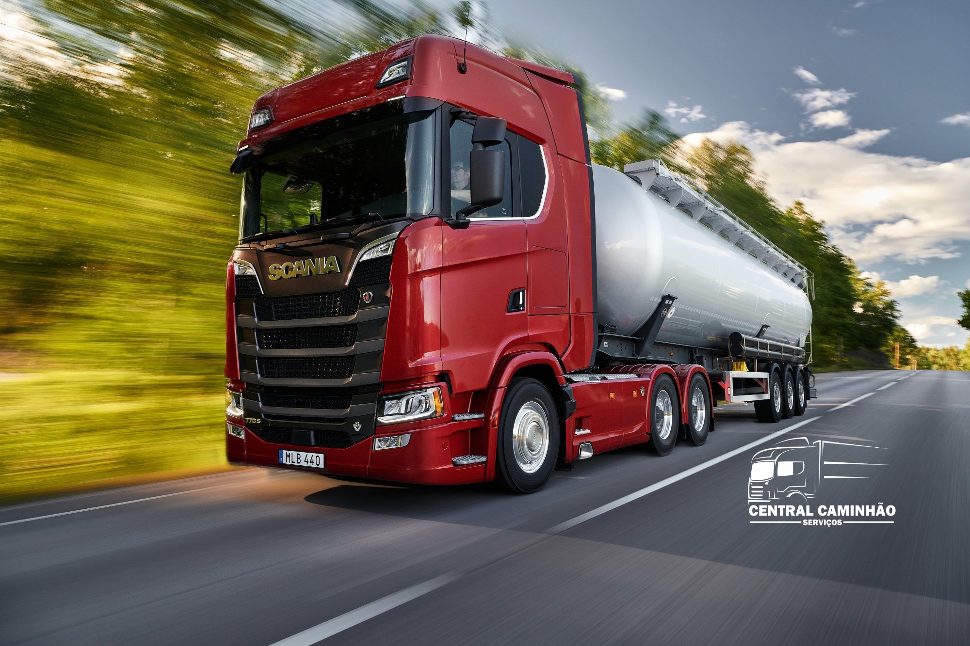 Caminhão Scania - Transporte Profissional